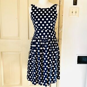 Vintage Petite Lanz Fit and Flare Dress.